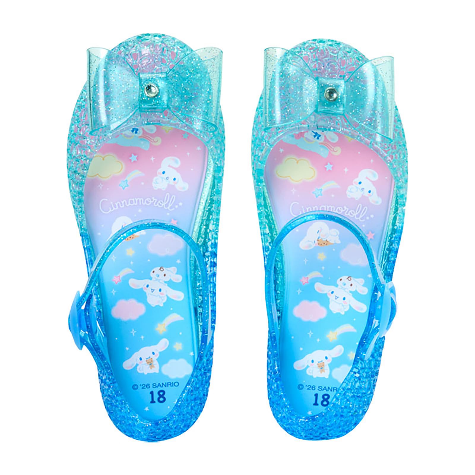 

Sanrio Kids Clear Princess Dress for Graduation 749923 Sandals, Shoes, Shoes, Recitals, Ceremonies, Summer, Children s, Cinnamoroll, 17cm,