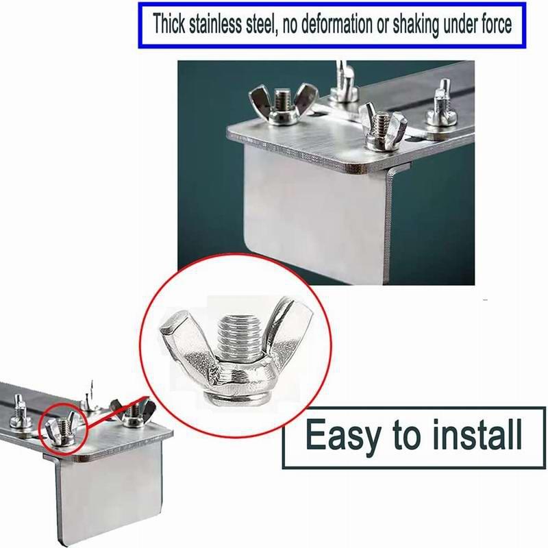 Whetstone Knife Sharpener Water Stone Plate Grinding Stone Base with Angle Guide Adjustable Whetstones Sink Bridge Holder