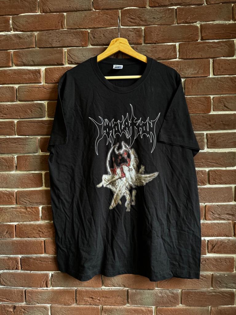 Rare Immolation Bringing down Death Metal Band Tshirt Grail 2xl black Unisex T-Shirt
