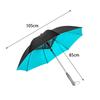 Fan Integrated Umbrella for Sun Protection Outdoor Activities Portable Cooling UV Shade Windproof Travel Accessory