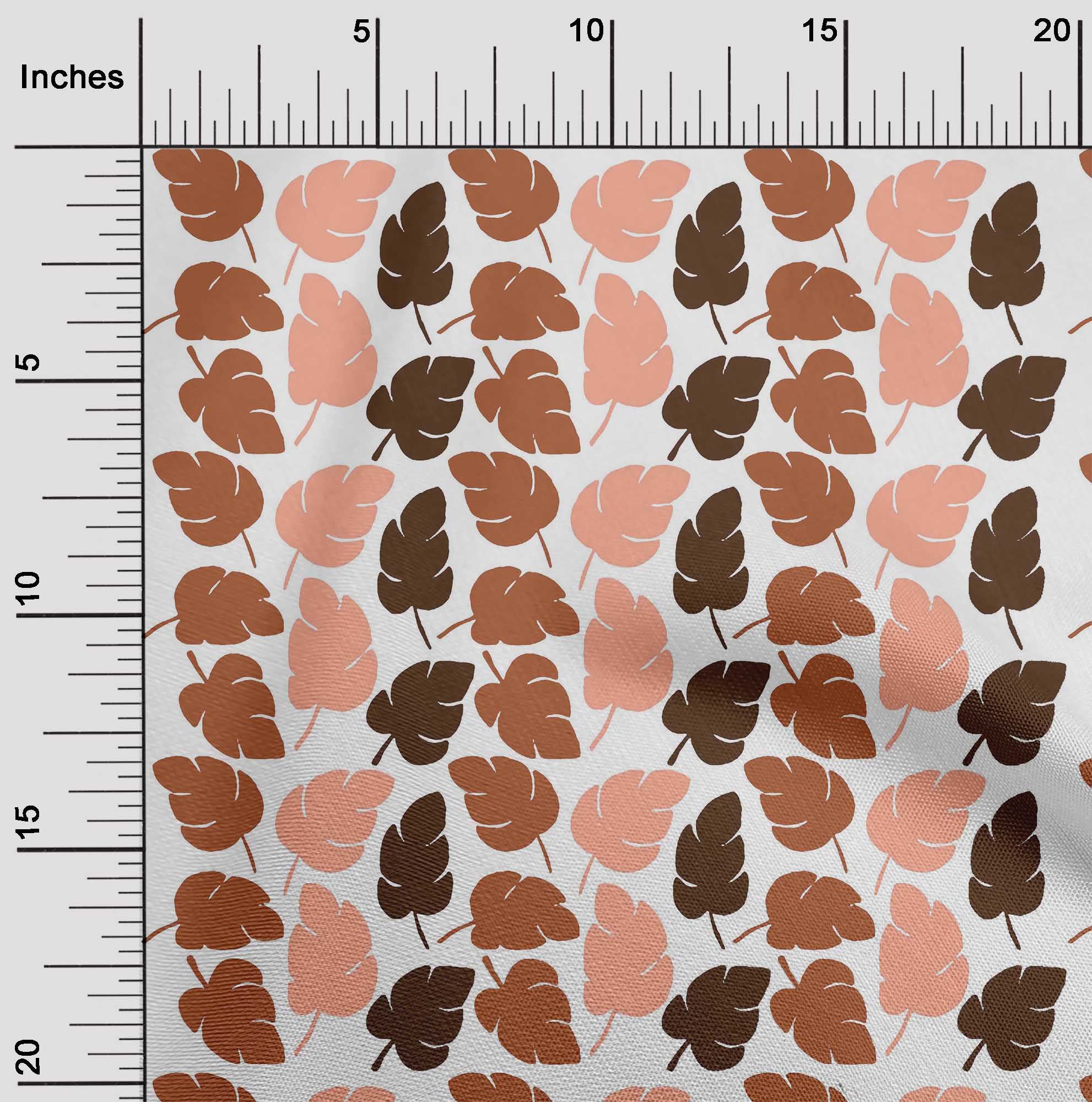 

oneOone Cotton Flex Dark Teal Green Fabric Leaves Block Quilting Supplies Print Sewing Fabric By The Yard 40 Inch 42 Inch Wide - Viscose Chiffon іржі коричневого кольору