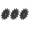 3PCS 12mm Inner Diameter Electric Bicycle Motor Sprocket for Go Ped 26CC 43CC 49CC Mini Bike