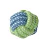 Rope Knot Dog Toy Knot Ball Chew Toy Interactive Tug-of-War Toy Soft Bite-Resistant Fetch Toy for Small To Large Dogs Teeth Cleaning Anxiety Relief