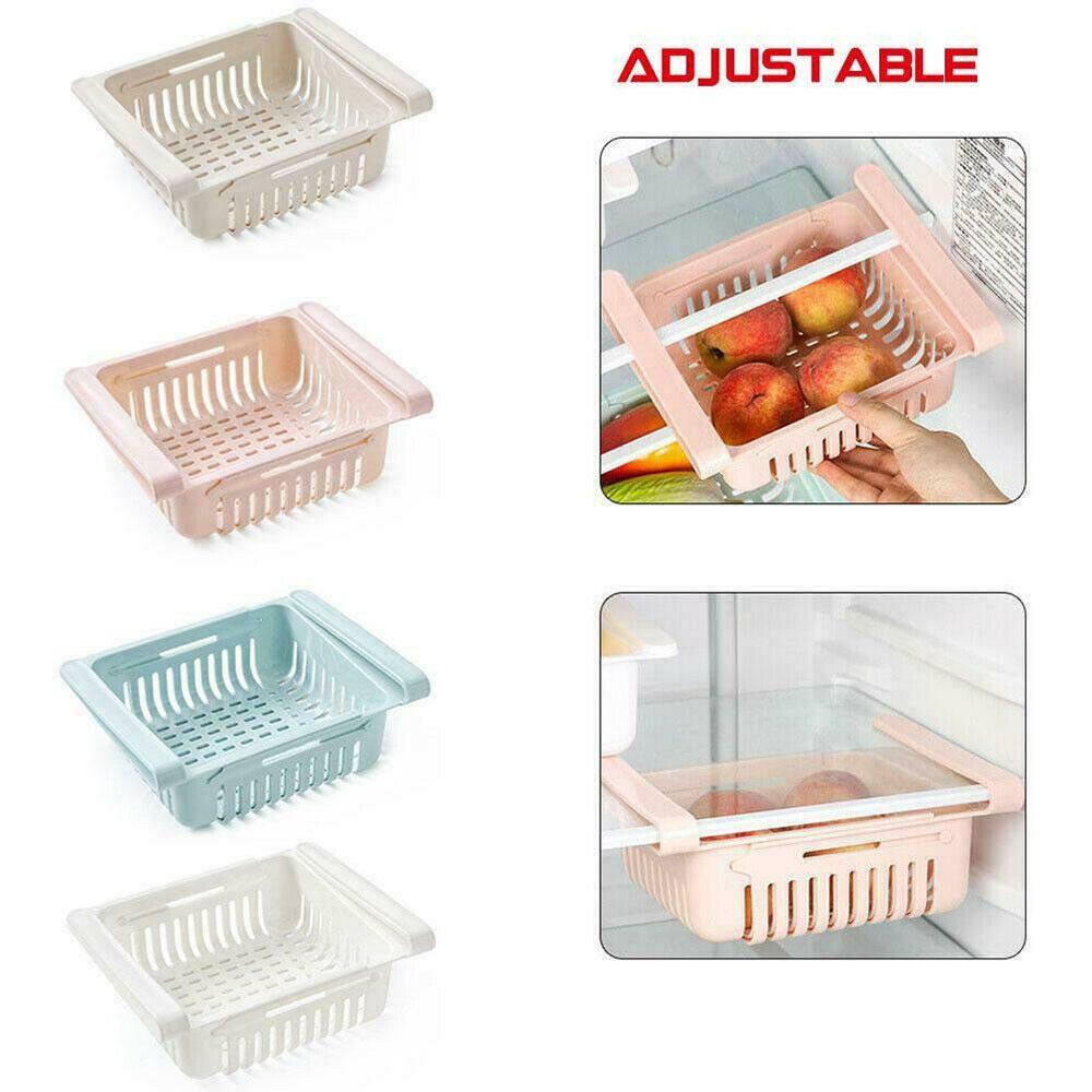 Amplia Caja de Almacenamiento Refrigerada Extraíble Para Organización Ordenada de Alimentos y Ahorro de Espacio