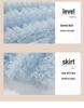 Women's 2026 Spring High Waist A-line Layered Mesh Fluffy Skirt