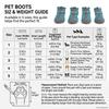 4pcs Mesh Holes Dog Booties Non Slip Sole Puppy Shoes Ventilated Pet Footwear  Daily Wear