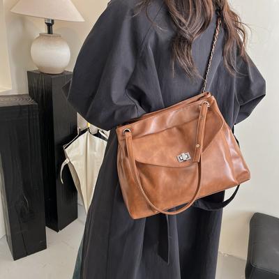 Retro Crossbody Taška pro Ženy Cestovní Taška Kabelka Trendy Tote Bag Jednoduchá Velkokapacitní Ramenní