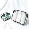 4 Stück/Set Transparente Reißverschluss Make-up Tasche Organizer Box Herren Damen Reise Klar Kosmetiktasche Wasserdicht Waschbeutel Make-up Taschen