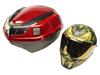 Kufer Motocyklowy Centralny 45L Honda Sh 20 Odblask Oparcie Czerwony Bankok