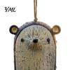 Versatile Four Seasons Decorations Handmade Whimsical Animal Wind Chime, Hand Painted Resin Woodland Hanging Decor Rustic Garden Charming Housewarming