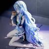 NEON GENESIS EVANGELION Animovaná figúrka Ayanami Rei s dlhými vlasmi Ver akčná figúrka zberateľská modelka