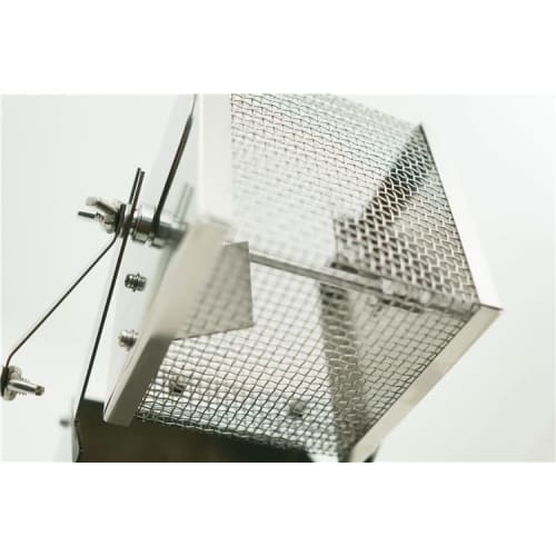 Desirable Home Coffee Roaster, Far-Infrared, Compact, Manual Rotation, with Handle, Premium Titanium 3.5mm Mesh, Japanese Instruction Manual Included