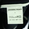 UNIVERSAL FREAK'S Long Sleeve Zip Jacket L Black Men's Used