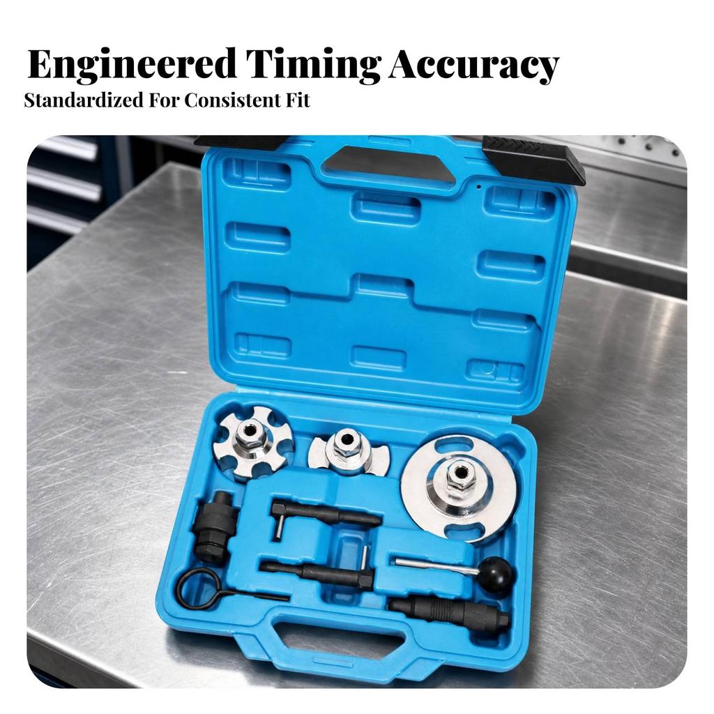 Timing Tool Set with Carrying Case High-Precision Engine Tools Portable