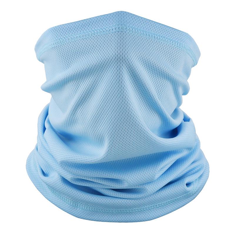 Breathable Quick-Dry Neck Gaiter: Outdoor Cycling Face Mask & Mesh Neck Warmer Headscarf
