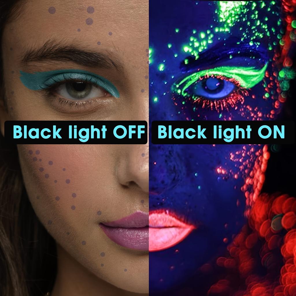 Black Light Bulbs 9W LED UV Blacklight AC 85-265V Transparent Cover Party Ghost House Fluorescent Atmosphere Decoration Light