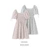 Kaslead New Arrival Women's Clothing Fashion Style Fashion Casual Minimalist French Floral Short Sleeve Dress