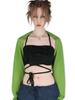 SETSETSET 2 Way Linen Bolero Green