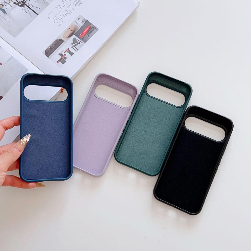 Magnetyczne etui na telefon Google Pixel 10 z płynnego silikonu