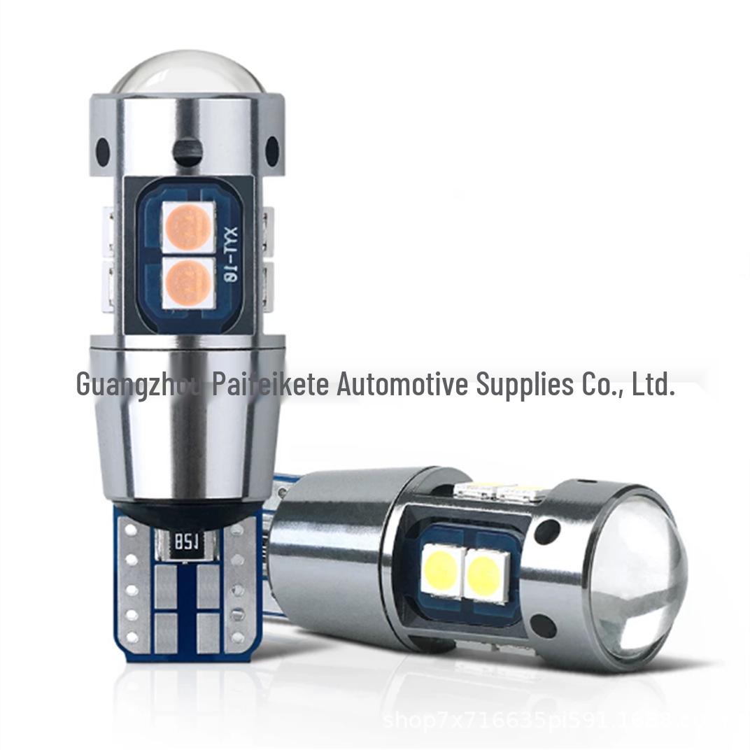 

AMS Бесступенчатая Canbus Светодиодная Лампа для Парковки Автомобиля BA9S W5W T10 10SMD 3030 White