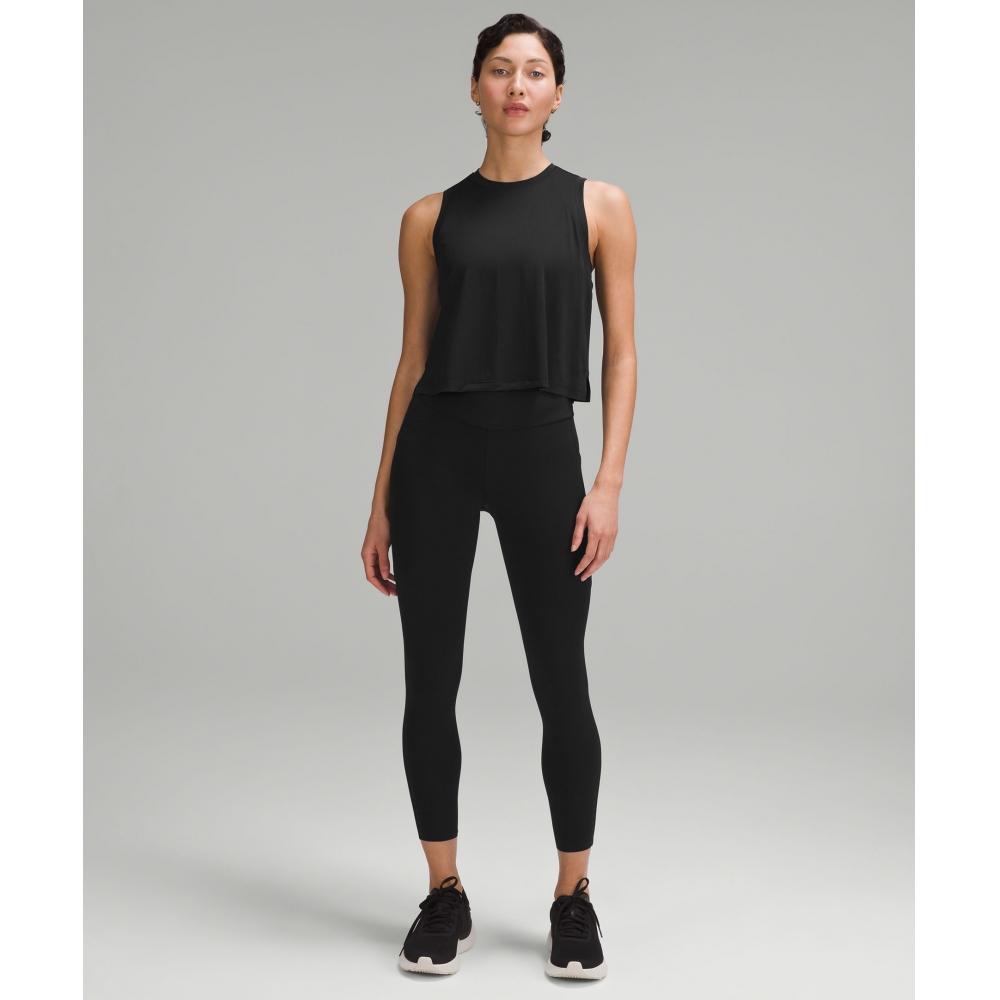 Lululemon Fast And Free High Rise Tight 25  Pockets  Updated Black