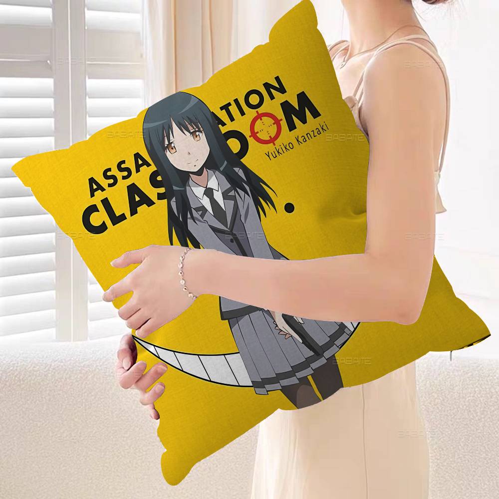 Assassination Classroom Cushion Cover Decorative Pillow Sofa Home Decor case pillow cases
