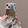 Mobile Phone Cases for iPhone 11 13 XR 15 Pro Max 12 14 Pro Max Case iPhone 16 XS Max Mirror Protective Case Mirror Exquisite Cartoon Waterproof