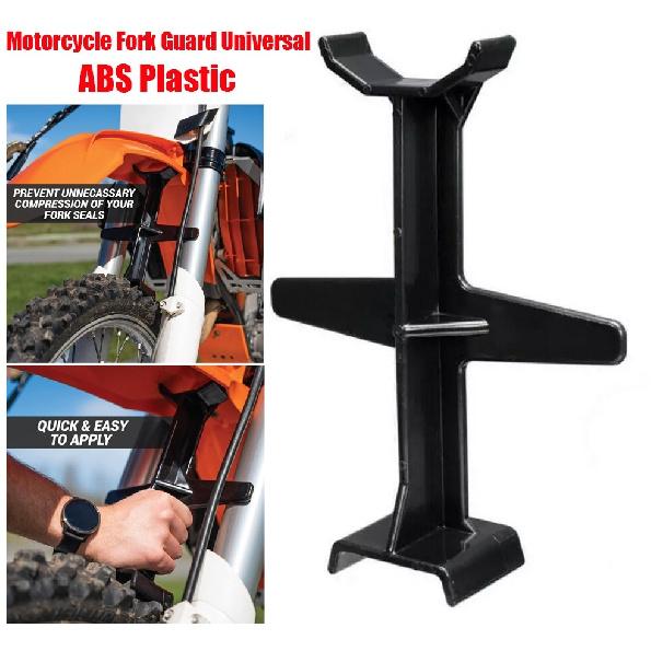 1x Dirt Bike Fork Support Rest Stand Black For Off Road Dirt Motocross Universal