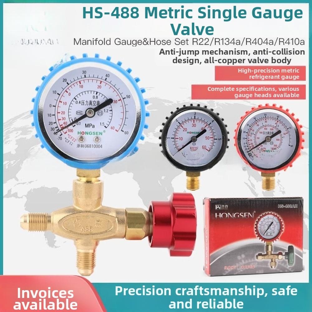 HVAC System Maintenance HVAC Refrigeration Accurate Pressure Measurement Tool Energy Meter Compatible With R32 R410a R22