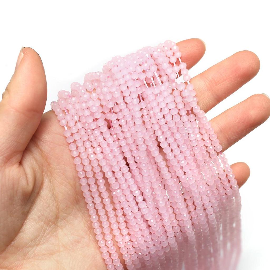 10 pasm fasetowanych koralików 3 mm Spinelowe koraliki izolacyjne do wyrobu biżuterii DIY Naszyjnik Bransoletka Kolczyki Akcesoria