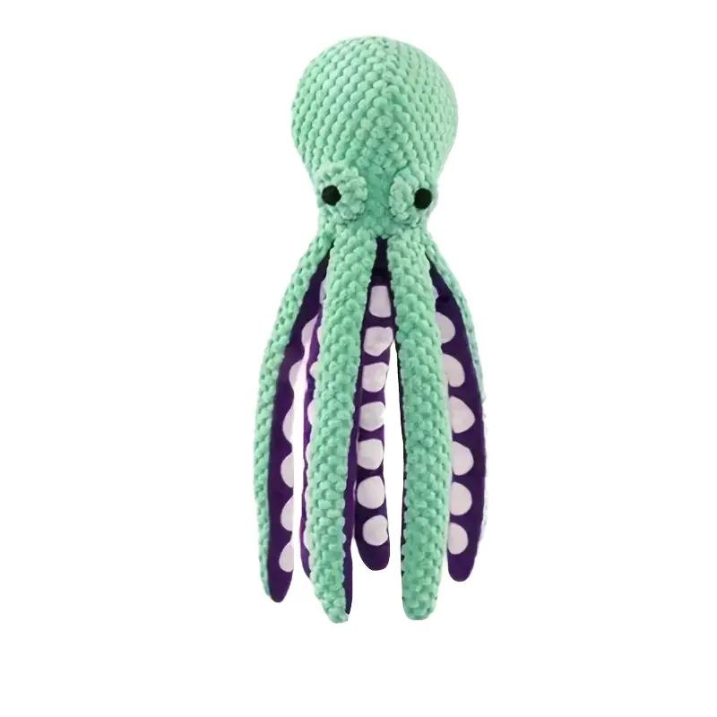 

Pet Dog Plush Octopus Toy Interactive Sound Anti-demolition Home Teeth Grinding Large and Small Dog Relieve Boredom Dog Supplies