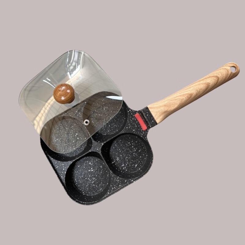 Lilang Four-Hole Maifan Stone Non-Stick Frying Pan