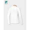 Fila Women's Knitted Long-Sleeve Golf Polo Shirt