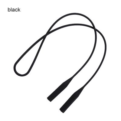 2pcs 12 Colous High Elastic Holder Band Silicone Eyeglasses Straps Anti Slip Glasses Chain Sunglasses String Ropes