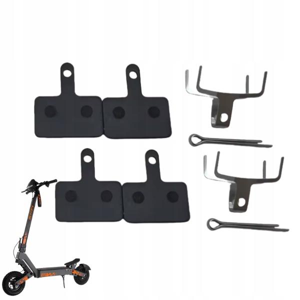 2 Pairs - KuKirin G2 Master / G3 PRO / G2 2025 / G4 / Techlife X8 Brake Pads