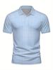 Men'S Short-Sleeve Shirt with a Flat Digital Print Design - Non-Textured