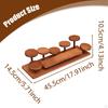 Wooden Tiered Riser Display Stand Wood Shelf Plant Dessert Perfume Rack Organizer for
