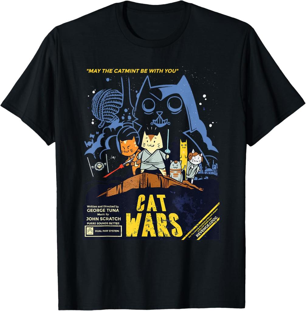Cat Wars Tshirt A Fun Gift For Cat Lovers Unisex Unisex And Children