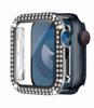 Diamond Case For Apple watch 40mm 41mm 44mm45mm 42mm 38 Accessories Bling Bumper Protector Cover iWatch series 3 4 5 6 7 se 8 9