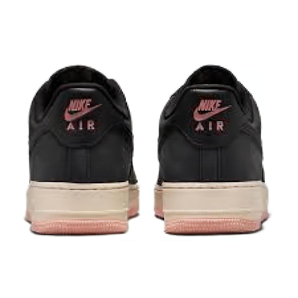 Nike Air Force 1 07 LX Schwarz Rot Stardust Unisex Turnschuhe Sanddrift FB8876-001