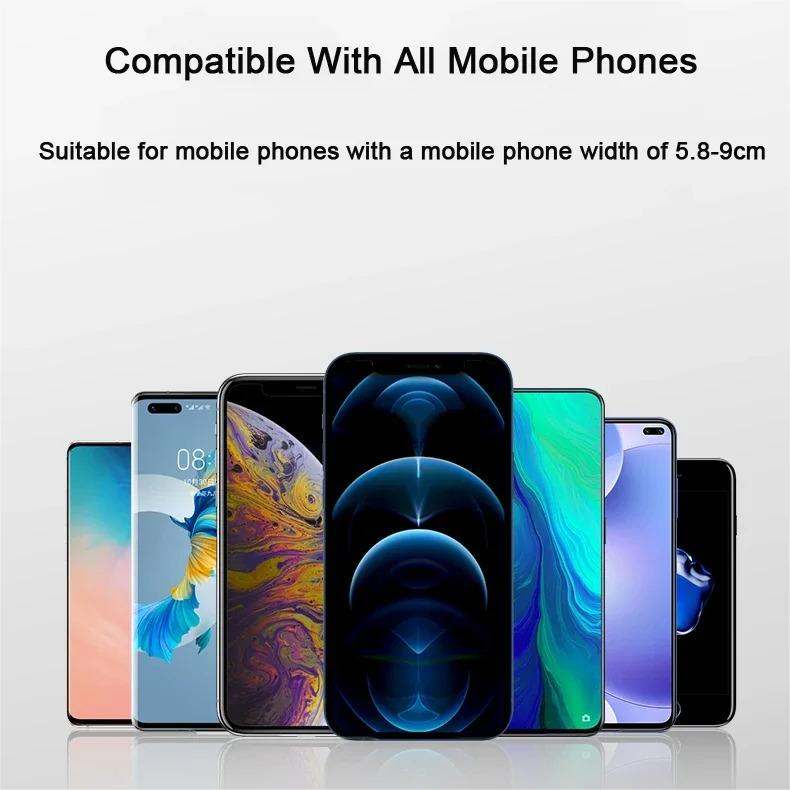 2025 NOU Suport universal pentru telefon auto Sucker 360° Parbriz Planșa de bord al mașinii Suport pentru celulă mobilă pentru iPhone Samsung Xiaomi