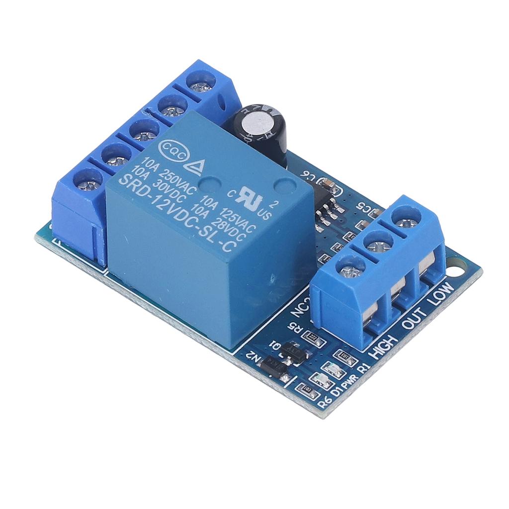 Water Level Controller Module Automatic Liquid Level Sensor Relay Board DC 12V for Pump