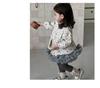 2025 Autumn Korean Style Girls' Outfit Set: Fashionable Coat and Early Autumn Wear