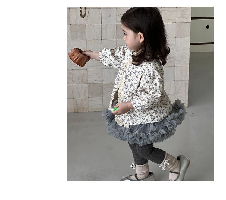 2025 Autumn Korean Style Girls' Outfit Set: Fashionable Coat and Early Autumn Wear