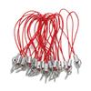 20/50pcs Lanyard Lariat Strap Cord With Eye Pins Screw Colour Strap Charm Cord Rope Keychains Hooks Mobile Phone DIY Accessories