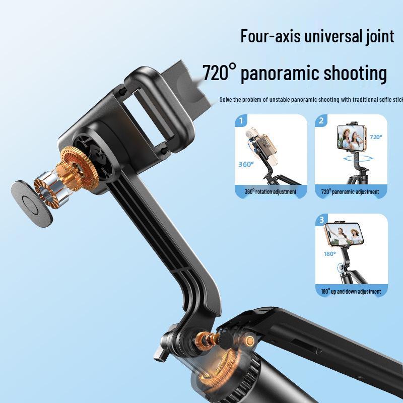Bluetooth Selfie Stick & Tripod for Live Streaming and Photography Stabilization.