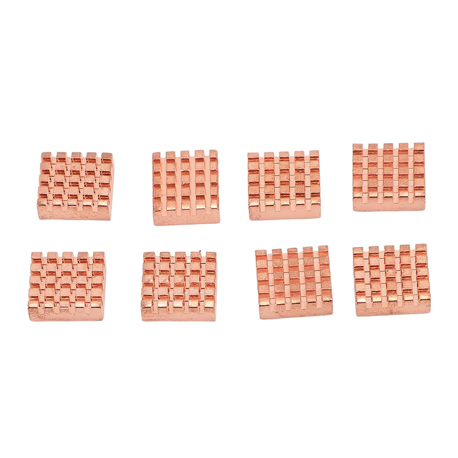 

RHS 03 Чистый медный радиатор для процессорного кулера с клеевой основой для настольного ноутбука IC Chip