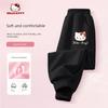 Pantalon pour Filles Hello Kitty Printemps et Automne 2026 Nouveau Pantalon de Sport pour Enfants Pantalon de Jogging Style Printemps Fin pour l'École
