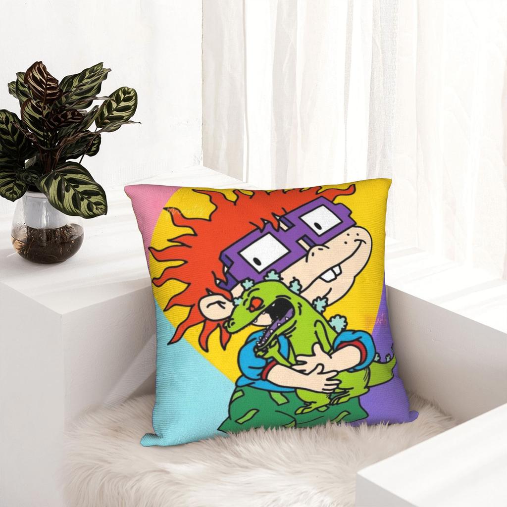 Decorative Pillowcases Rugrats Chuckie Finster Anime Stuff Chair Pillow Case Cover Zipper Multi Size