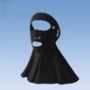 Polyester Sunscreen Mask Solid Color Neck Wrap Simple Ice Silk Face Veil  Summer
